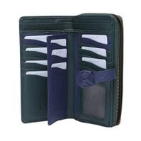 Monedero de Piel Scott Verde   Monedero de Piel Scott Verde   2